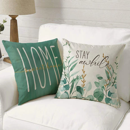 Spring Style Flower Sweet Home Pillowcase